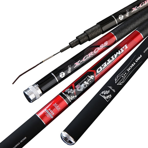 Light Hard Long Joint Rod Outdoor Crucian Carp Rod Shrink 112cm Small Hand Rod