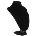 thumbnail image 4 of 2Pcs Velvet Jewelry Bust Stand Retail Countertop Pendant Display Figures, 4 of 8