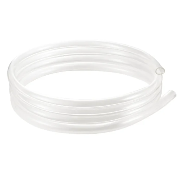Clear Vinyl Tubing - 0.5 Inch ID, 0.625 Inch OD, 10 Feet Flexible PVC Hose for Plumbing, Aquariums, and DIY Projects
