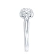 thumbnail image 3 of Rosec Jewels Lab Created Diamond Designer Engagement Ring for Women - EF-VS Grade Certified, 925 Sterling Silver, US 4.00, 3 of 8