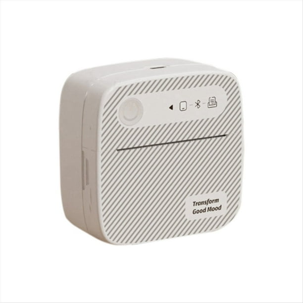 Impresoras de Etiquetas, Impresoras de Etiquetas Térmicas Bluetooth Inalámbricas Versátiles Organizador de Impresión de Etiquetas Fotográficas, Hogar