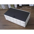 thumbnail image 4 of Funda rectangular para caja de pañuelos KINGFOM, gamuza sintética, piel sintética, 4 of 9