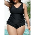thumbnail image 2 of Sociala Womens Tankini Tops Plus Size Swimsuit Bathing Suit Top Flowy Swim Tops, 2 of 6