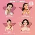 thumbnail image 2 of 240 CT LivaClean Star Face Patches - Pink & White Patches Star Hydrocolloid Patch Cute, Cute Face Cover, 2 of 7