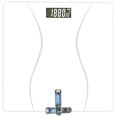 thumbnail image 1 of Báscula para Peso Corporal, Báscula de Baño Digital, Básculas de Peso para Personas, Báscula Corporal, Negra, Máx: 400 LB/180 KG, 2 Unidades de Pesaje: LB/KG, 1 of 7
