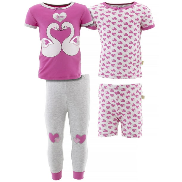 Duck Duck Goose Duck Duck Goose Toddler Girls Love Swans Cotton 2