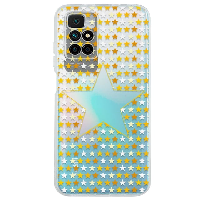 Funda Antigolpes para Xiaomi Redmi 10 InstaCase Estrellas Amarillas