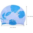 thumbnail image 3 of Wekity Waterproof Silicone Wekity Practical Sun- Proof Printed Swimming Cap Gift, 3 of 7