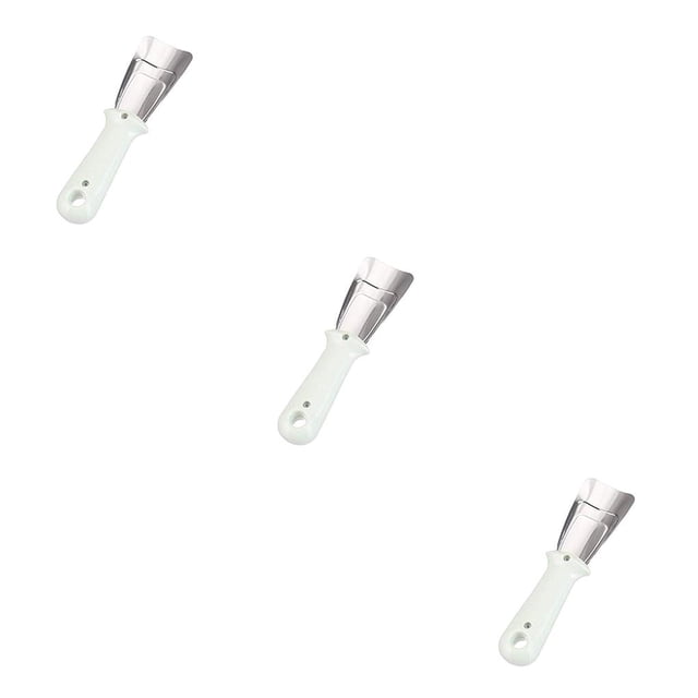 Bewildely Raspador de hielo para refrigerador, pala de congelador Universal de acero inoxidable, dispositivos descongeladores, removedor de Type7 NO7