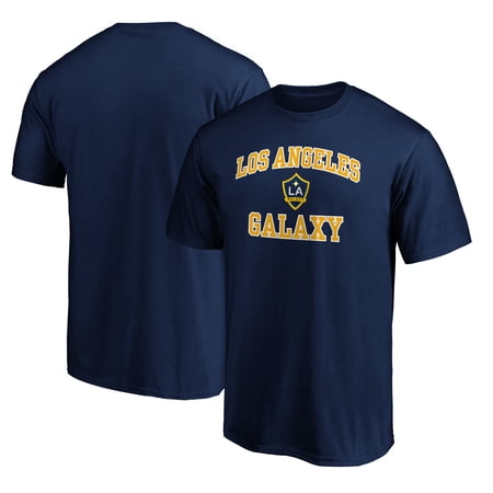 Men s Fanatics Navy LA Galaxy Heart & Soul T-Shirt