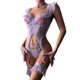 thumbnail image 1 of Gibobby Conjuntos de bragas de encaje Lencería erótica para Mujer Babydoll Colegiala Uniforme Colegiala Ropa Interior Sensual de Dama Conjunto de Pijama(Morado, XG), 1 of 5