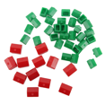 thumbnail image 2 of Game Replacement Parts, Plastic Hotel House Game Pieces, for Board Game, Piece Refill Accessories, 2 of 6