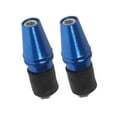 thumbnail image 3 of Handlebar Grips Anodized CNC Aluminum Billet 0.8" Handlebar Bar End Blue, 3 of 3