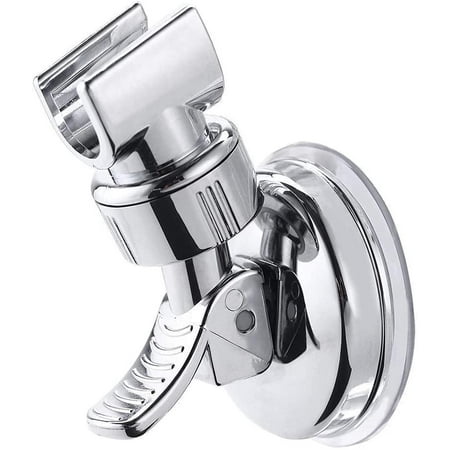 

Removable Adjustable Shower Head Holder Suction Cup Shower Wall Mount Reusable Shower Head Holder No Drill Waterproof