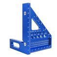 thumbnail image 4 of Escuadra de aluminio multifuncional con clavija para carpintería - Herramienta de medición y trazado de ángulos precisos (22.5°-75°), ideal para proyectos DIY y trabajos profesionales. Disponible en, 4 of 5