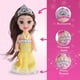 thumbnail image 4 of Liberty Imports Paquete de 12 muñecas en miniatura de princesa real con vestidos, regalo de fiesta de moda para niñas, colección de juegos de bolsillo imaginativos (4,5 pulgadas), 4 of 5