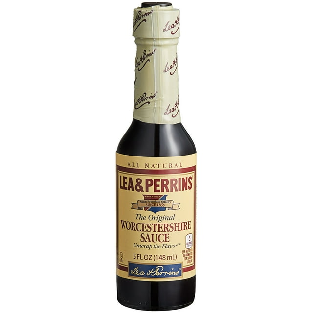 Lea & Perrins 5 oz. Worcestershire Sauce Bottles - 24/Case