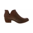 thumbnail image 2 of B.O.C. Womens Lucy Faux Leather Stacked Heel Ankle Boots, 2 of 6