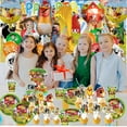 thumbnail image 6 of La Granja de zenon Birthday 1st Cups Party Supplies Plates Fans Decorations Cake Topper Decor, 6 of 6
