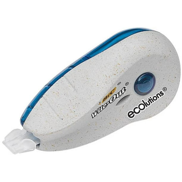 BIC Wite Out Ecolutions Mini Correction Tape White 2 Pack