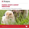 thumbnail image 4 of Purina Start & Grow Starter/Grower Medicated Feed Crumbles, 5 lb bag, 4 of 4