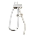 thumbnail image 4 of Pinza para manguera de freno, acabado cromado de acero, apertura de 12mm, bordes de mandíbula redondeados, herramienta de abrazadera de tubo de combustible para línea de refrigerante de embrague, 4 of 12
