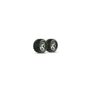 Chrome Wheel (R) w/Talon Tire (2): ST