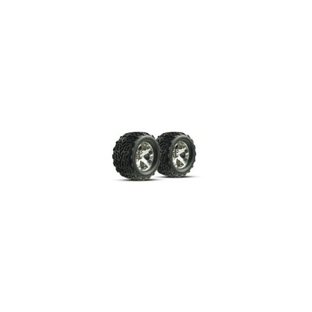 Chrome Wheel (R) w/Talon Tire (2): ST