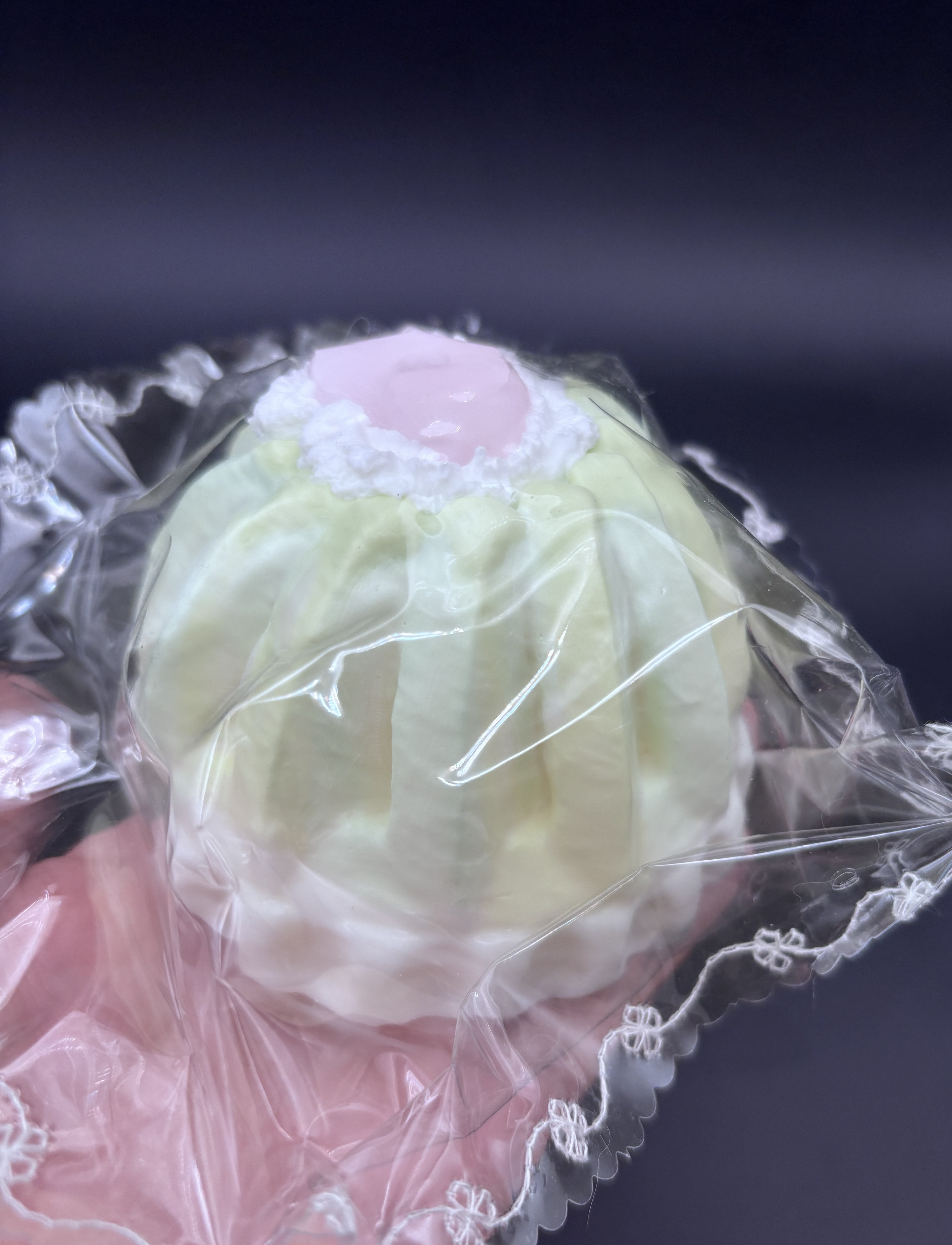 Frozen Butter textured melon jelly Taba Squishy Toy