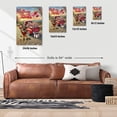 thumbnail image 5 of Be My Valentine's German Shepherd Truck Full of Love Flower Balloon Vertical Matte Canvas Poster Alsatian Dog Lover Gifts Wall Art Home Decor - 02029, 5 of 5