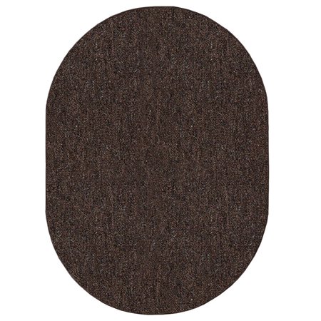 Galaxy Way Kids Favourite Indoor Outdoor Area Rugs Chocolate 6 X8 Oval