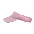 thumbnail image 3 of Only Moment Pink Sports Visor Sun Hats for Women Polyester Beach Wide Brim Fashion Hat Uv Protection Quick Dry Packable Summer Cap for Casual Sports One Size, 3 of 3