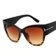 thumbnail image 4 of Tom-gafas de sol de diseñador de marca de moda para mujer, lentes de sol femeninas con degradado de puntos, grandes, UV400, 2024, 4 of 4