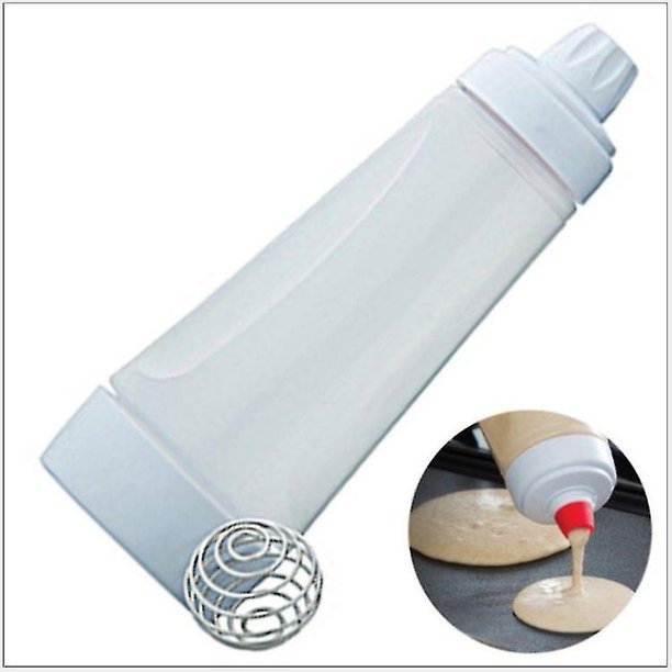 Mezclador de masa para panqueques, máquina de masa manual, dispensador de masa para panqueques, máquina de masa para crepes, suministros de cocina, herramienta para pasteles y galletas. Afortunado Sencillez