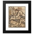 thumbnail image 2 of Sir Edward Coley Burne-Jones 20x24 Black Modern Framed Museum Art Print Titled - The Song of Solomon - ‘The Watchman that Went About the City’, 2 of 5
