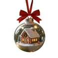 thumbnail image 1 of Rapeiae Natural Wonders Series Christmas Ball Flat Acrylic Pendant, 1 of 5