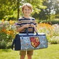 thumbnail image 3 of Harry Potter Gryffindor Kids Duffle Bag 16.5"  Travel & Sports Bag with Zipper Pocket, Mesh Sides & Strap, 3 of 9