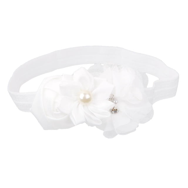 Encaje Bebé Diadema Fotografía cabellero Banda cabellero Yotijar Bandas de pelo de la flor de los niños