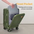 thumbnail image 2 of Joyway - 4 Luggage Sets PC Hardside Spinner Luggage -（Expandable Suitcase20"24"）28-in Checked Luggage, 2 of 8