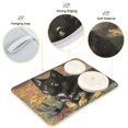 thumbnail image 4 of Dish Drying Mat Kitchen Pad Large Counter Absorbent Dish Mats Drainer Gray Wolf and Rabbit, 4 of 8