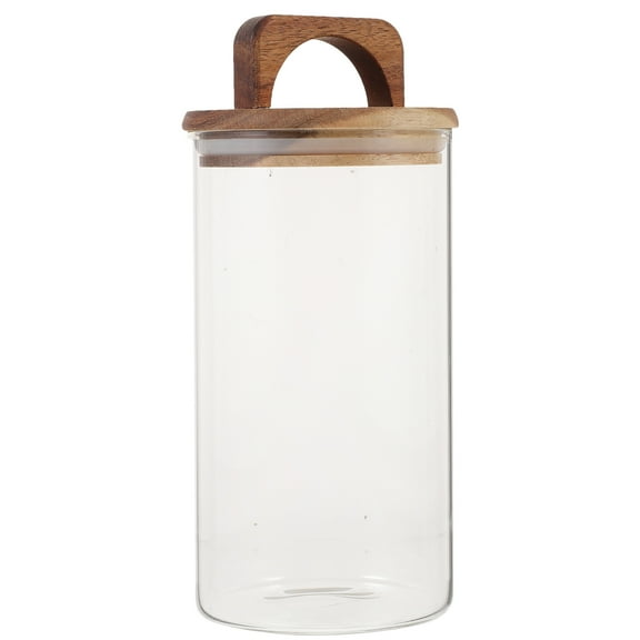 MLINS  Clear Food Canisters Tea High Borosilicate Glass Coffee Bean