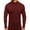 Wine, variant on Men's Long Sleeve Shirt High-neck Bottoming Tops Solid Color Thickened T-shirt