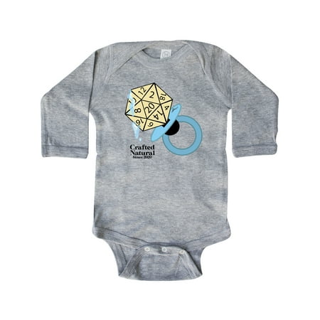 

Inktastic Natural 20 Baby (Since 2020) Gift Baby Boy or Baby Girl Long Sleeve Bodysuit