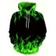 thumbnail image 3 of Sudadera con capucha con estampado 3D de llama creativa 2024, sudaderas geniales para hombre, sudadera con capucha tipo pulóver para primavera y otoño, ropa Harajuku Y2k de gran tamaño, 3 of 4