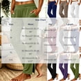 thumbnail image 2 of Guluxicc Womens Lounge Pants with Pockets Elastic Waist Long Straight Leg Trousers for Everyday Wear Summer Casual Outfits, 2 of 5