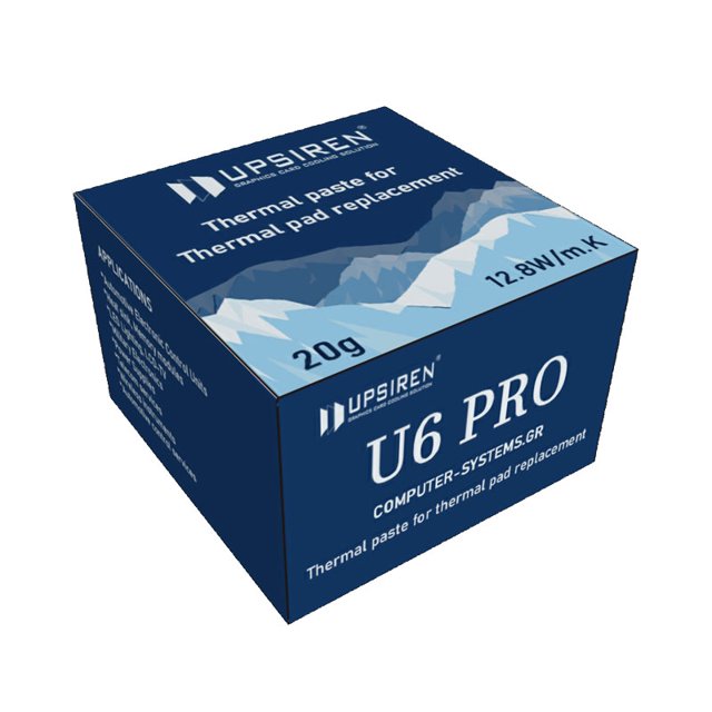 Pâte Thermique UTP-8 pour Processeur VGA GPU IC Refroidissement Rapide Coussin Thermique de Remplacement Blocage de Chaleur Pâte Haute Performance U6 100g
