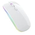 thumbnail image 1 of HAOANWireless Charging Mute Bluetooth Mode Mouse Laptop 2.4G+BT5.2 Wireless Mouse Black, 1 of 5
