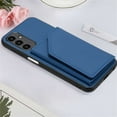 thumbnail image 6 of ELEHOLD for Samsung Galaxy A54 5G PU Leather Wallet Case with Card Holders Wrist Lanyard Handstrap Kickstand Function Shockproof Protective Wallet Cover for Samsung A54 5G,Blue, 6 of 7
