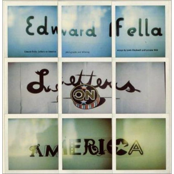 Pre-Owned Edward Fella: Letters on America (Hardcover) 1568982178 9781568982175
