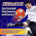 thumbnail image 4 of KickerBall  Swerve Sports Soccer Ball, Orange, 4 of 7